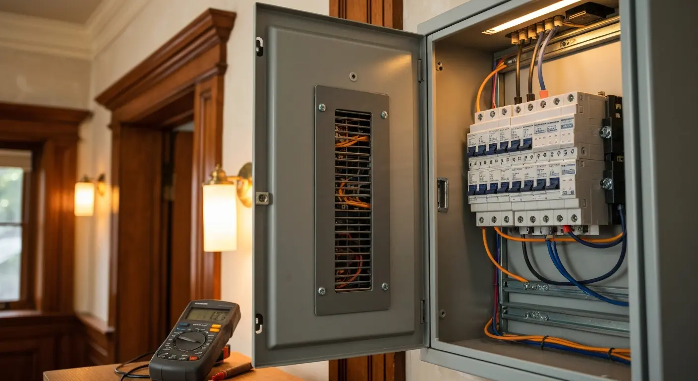 Electrical panel upgrade work