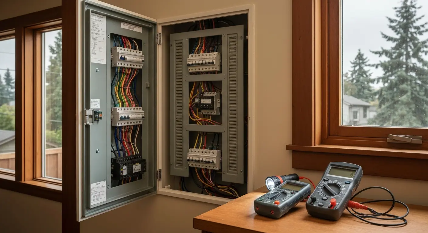 Electrical panel inspection