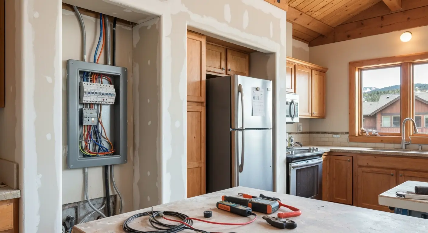 New circuit installation work