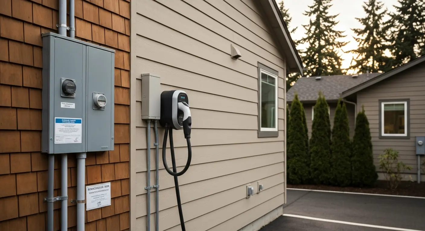 EV charging installation