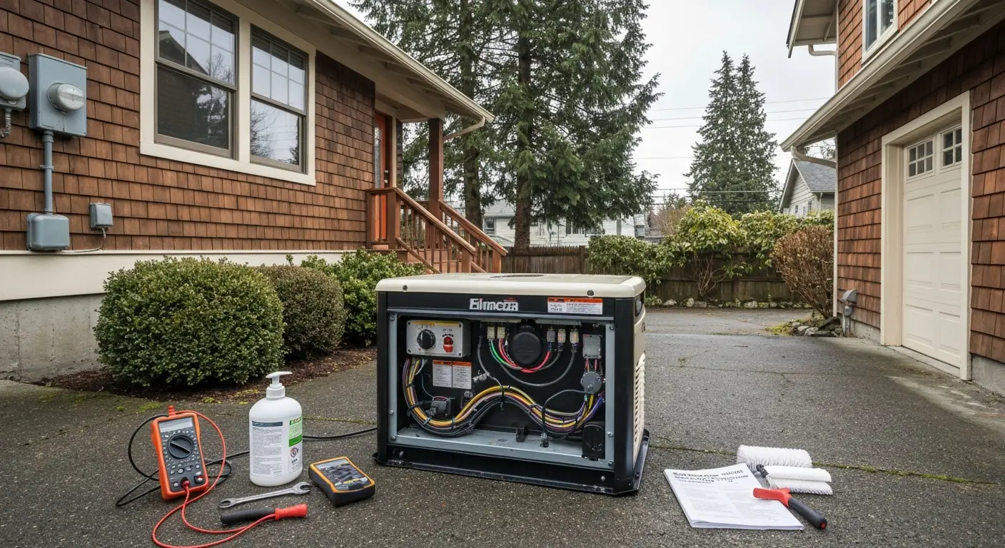 Generator maintenance service