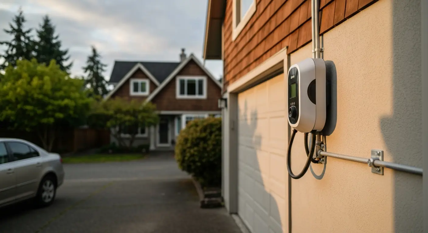 EV charging station installation