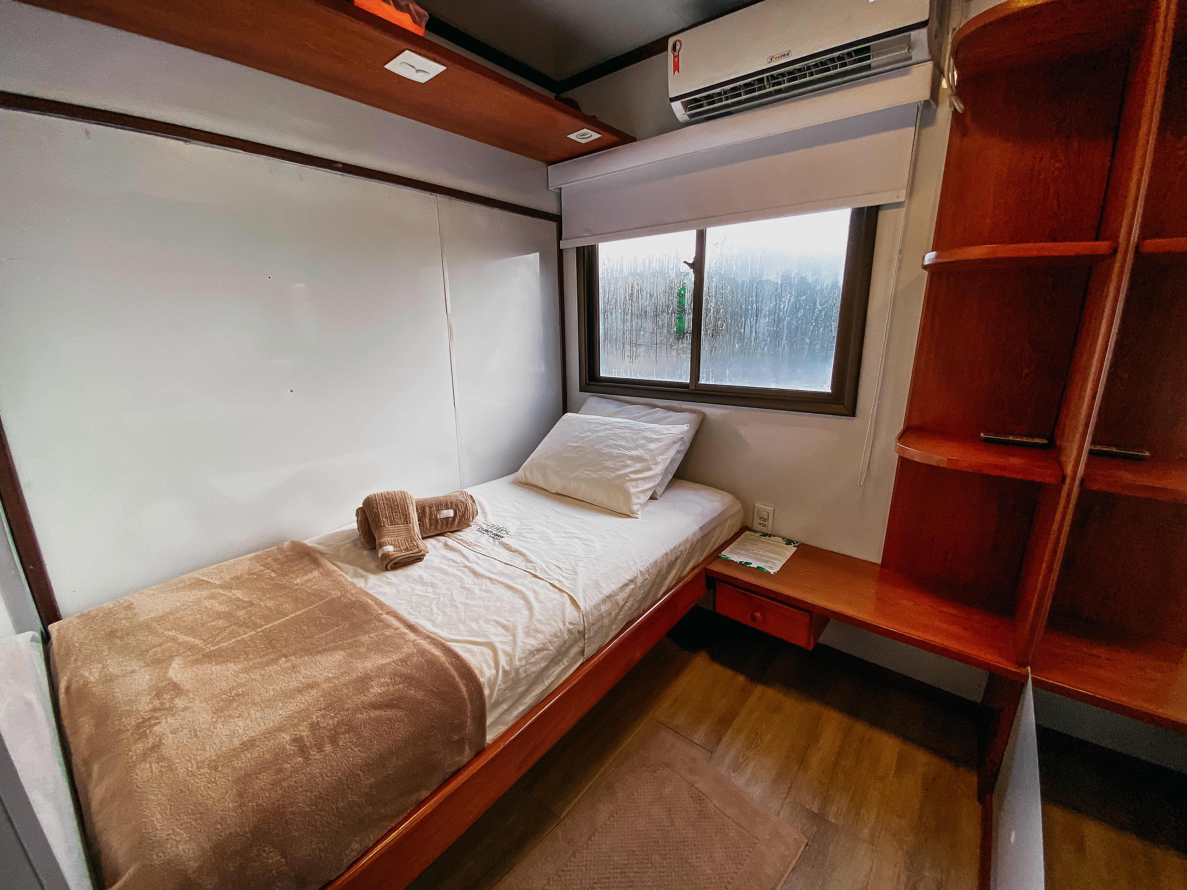 Amazon Barge luxury room