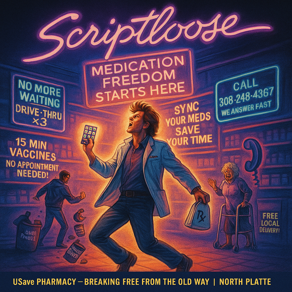 Scriptloose poster, a Footloose parody