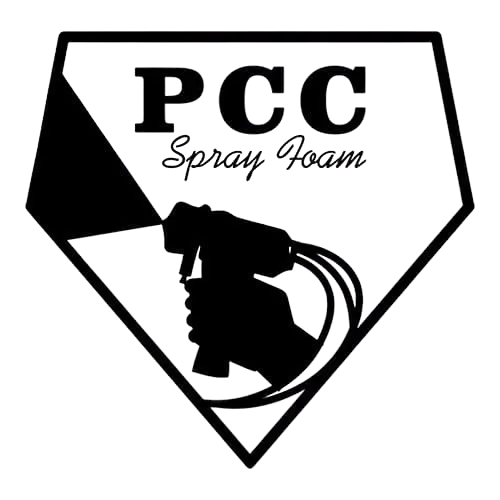 PCC Spray Foam logo for insulation services in Springtown Texas