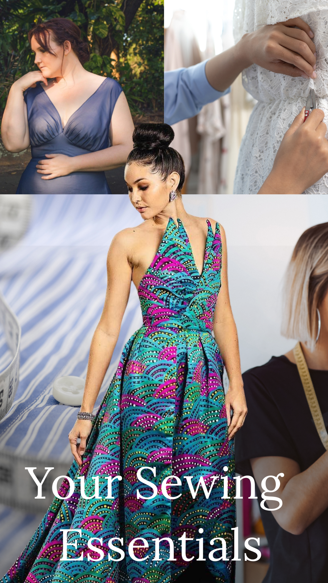 Your free sewing essentials course to start you in your sewing journey. This free course will take you through your tools, fabrics and starting your first sewing projects.