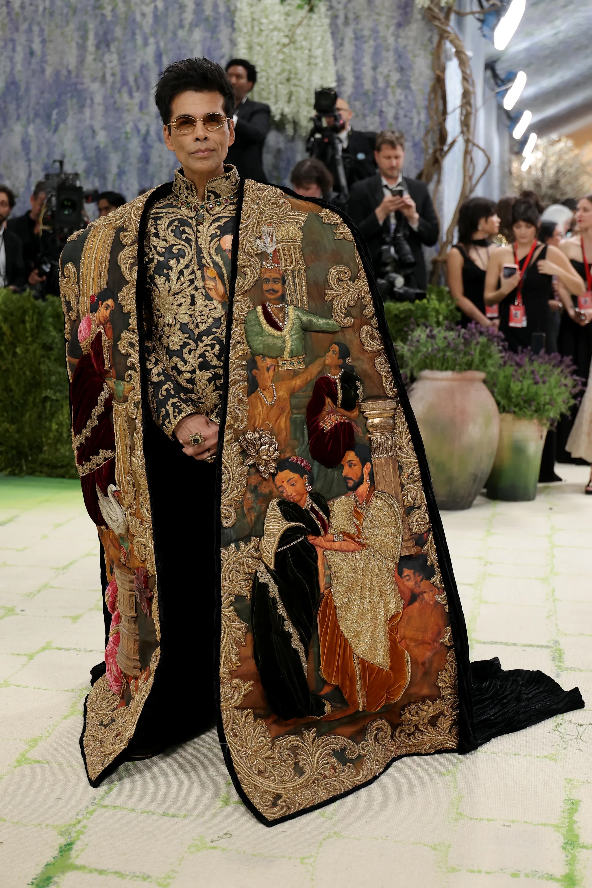 Karan Johar wearing Manish Malhotra at the Met Gala 2026