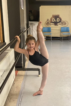 A dancer finding her confidence at the barre