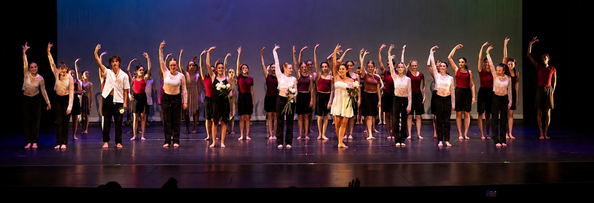 The final bow after a Nutcracker performance
