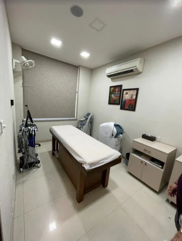 Treatment room at Skin Plus Clinic