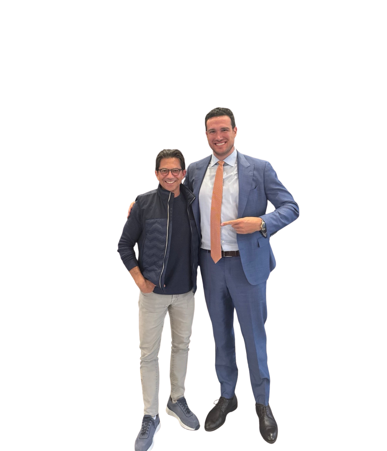 Josh Crawford with Dean Graziosi