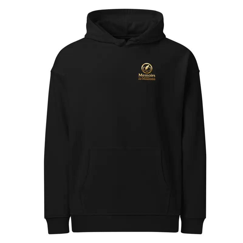 Unisex organic relaxed hoodie DTG