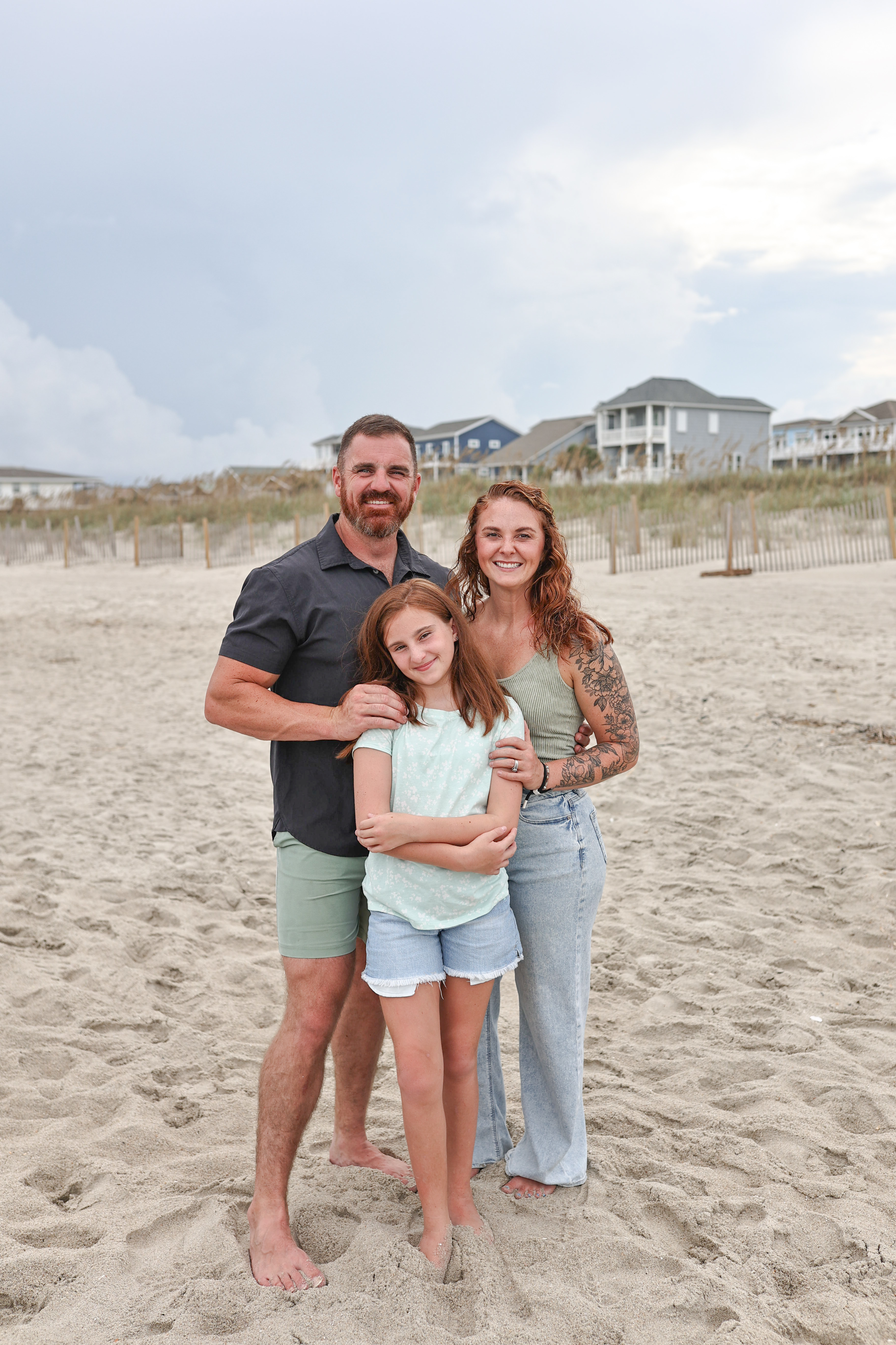 Krista Martin with her family