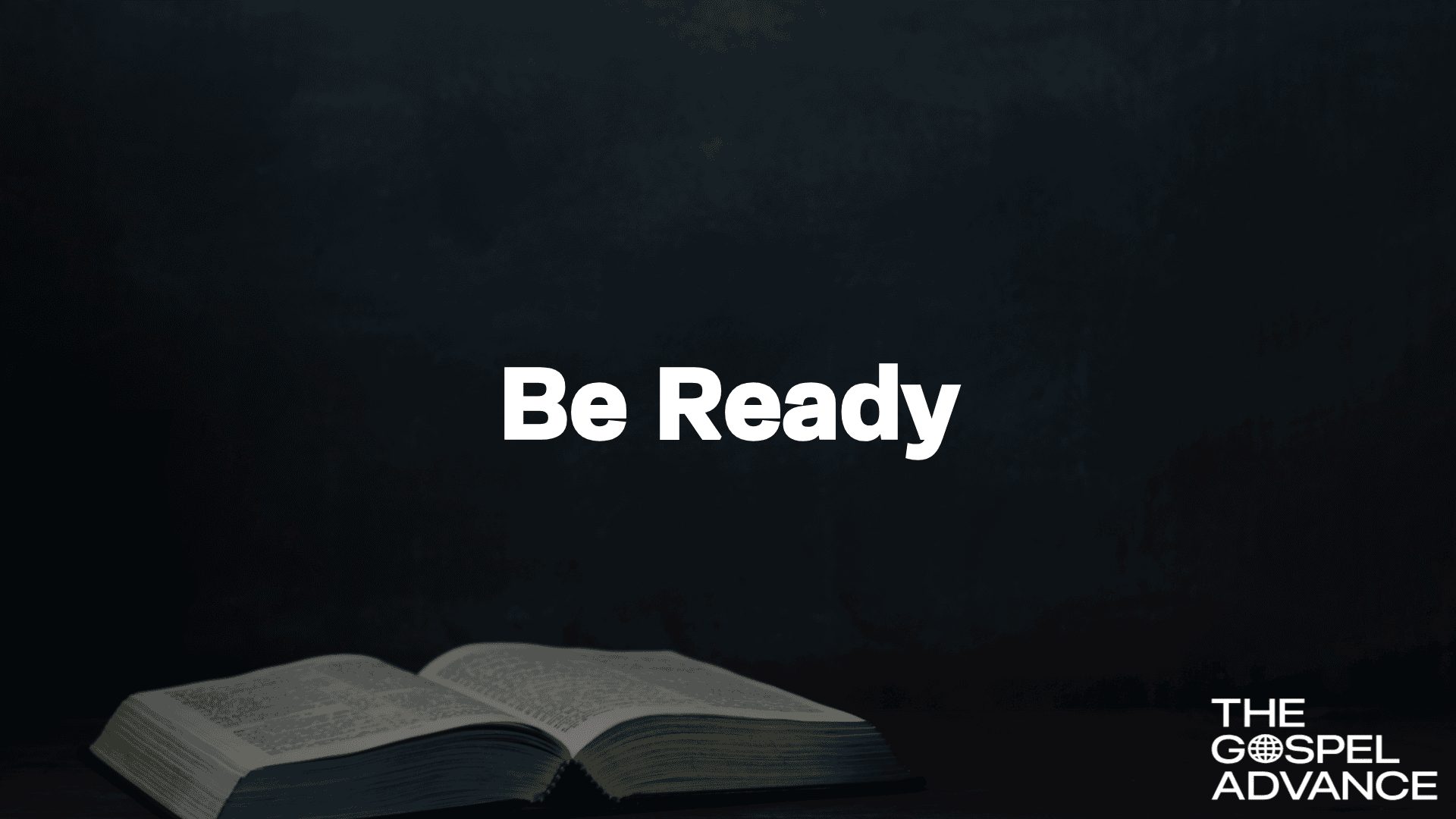 Be Ready – TGA