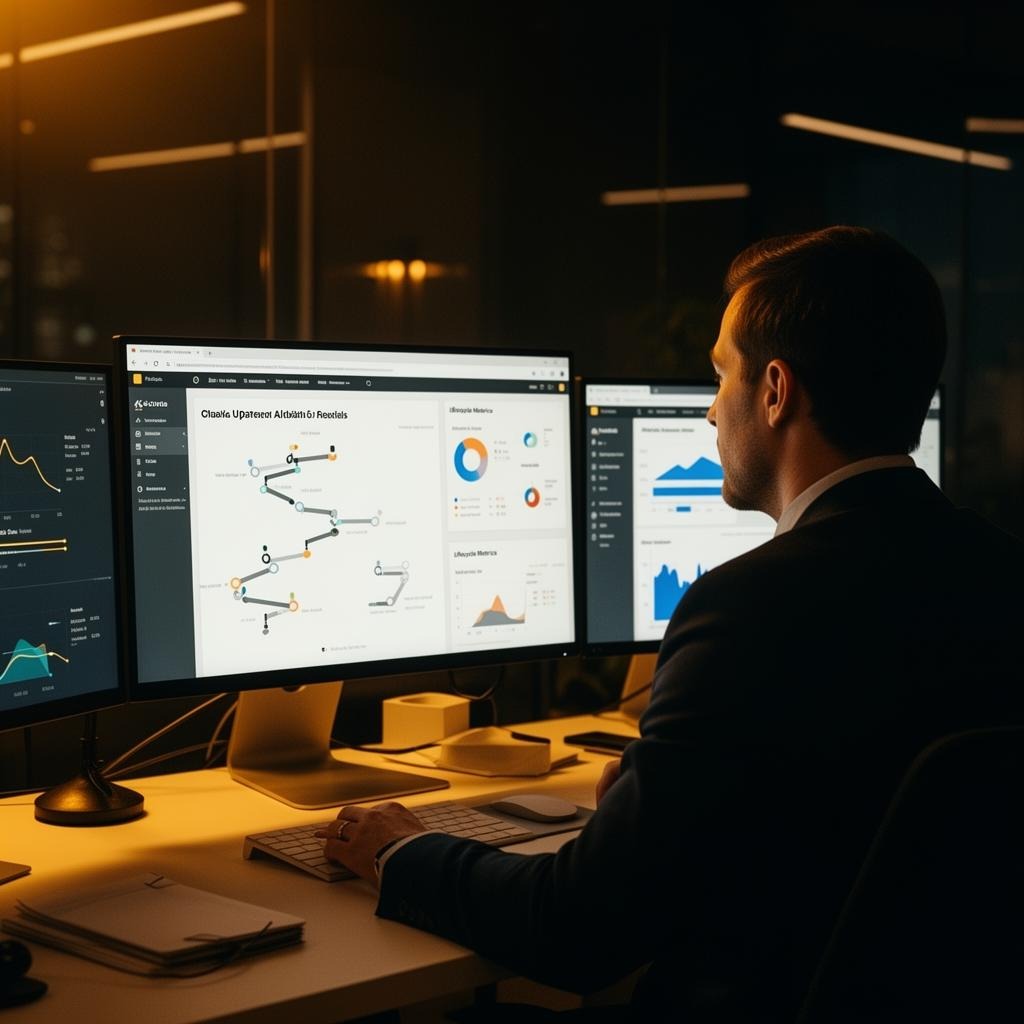 Marketing automation dashboard