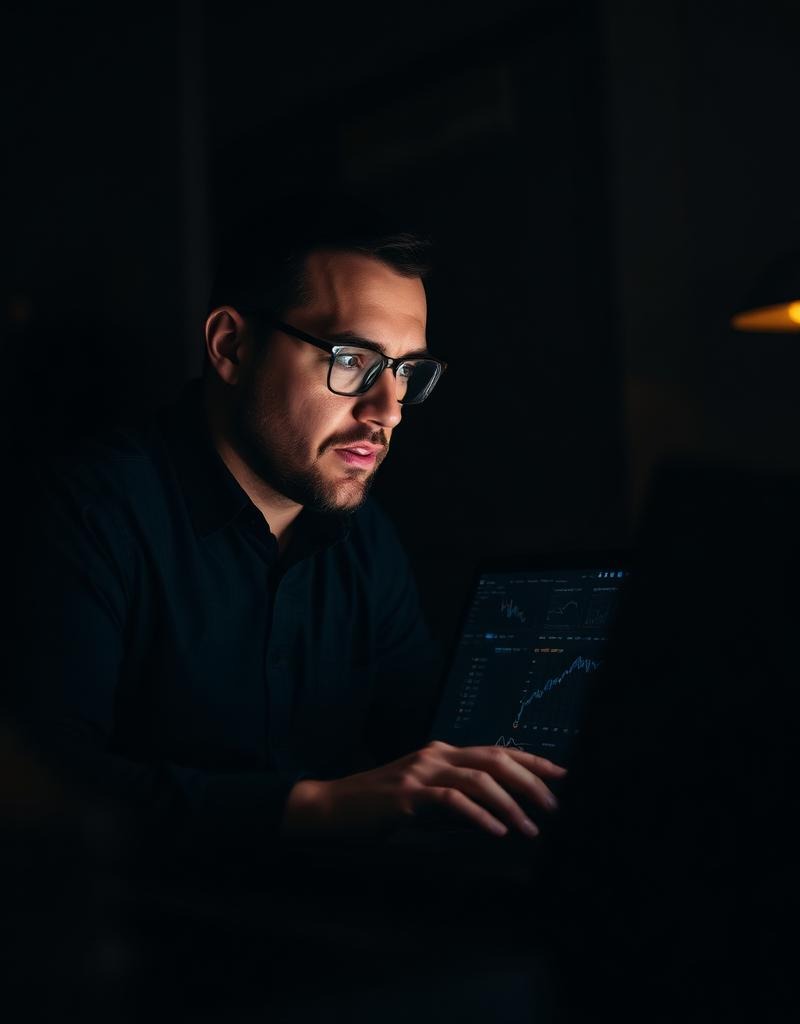 SaaS founder struggling with metrics