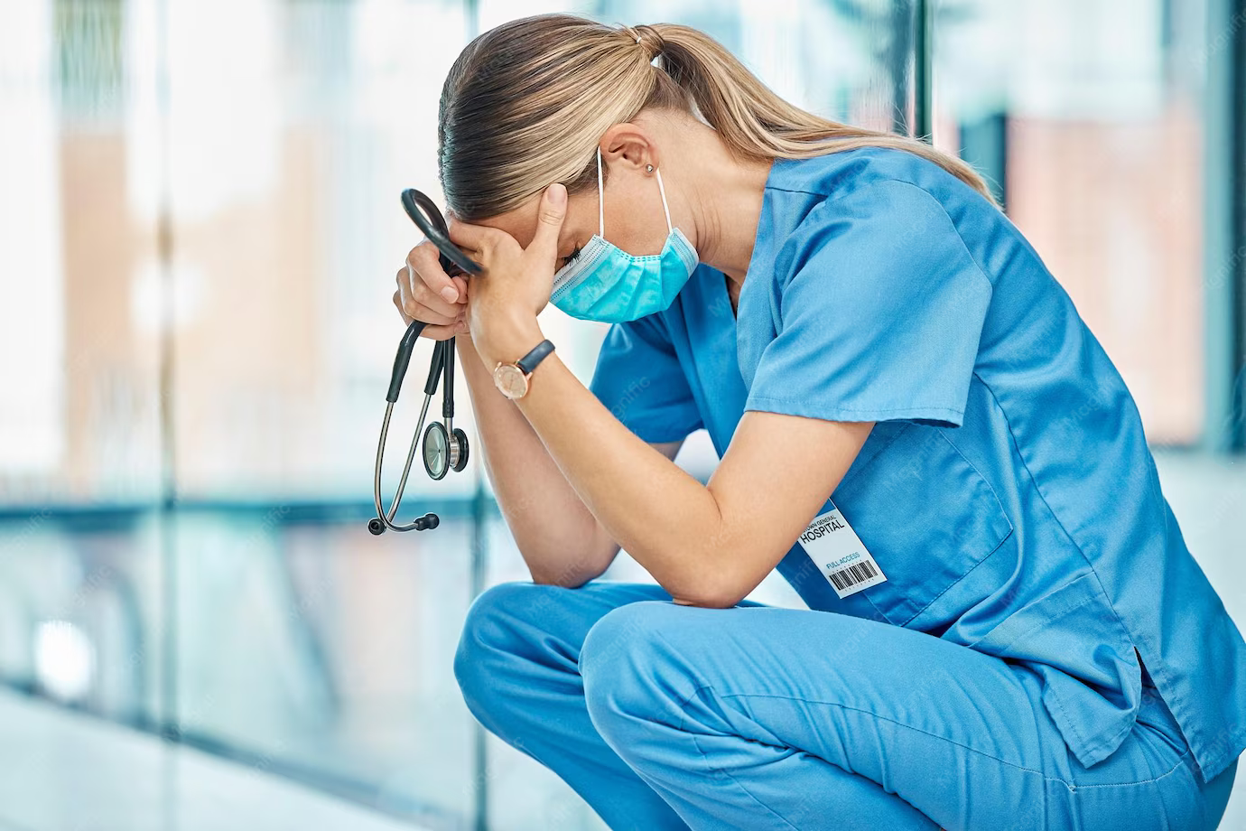 Burnt out nurse