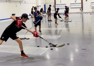 Off ice hockey skills training