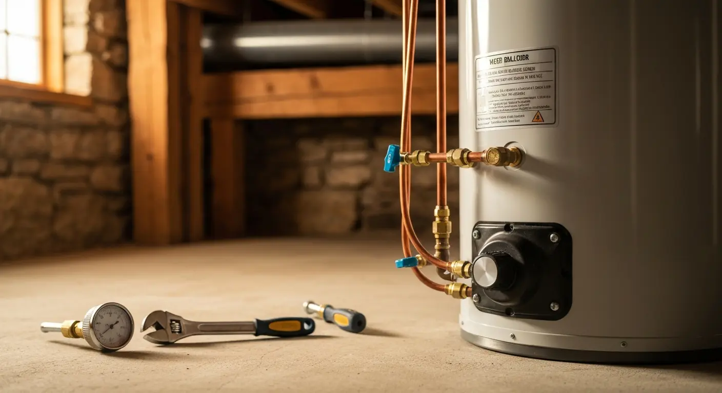 Water heater installation in Boulder