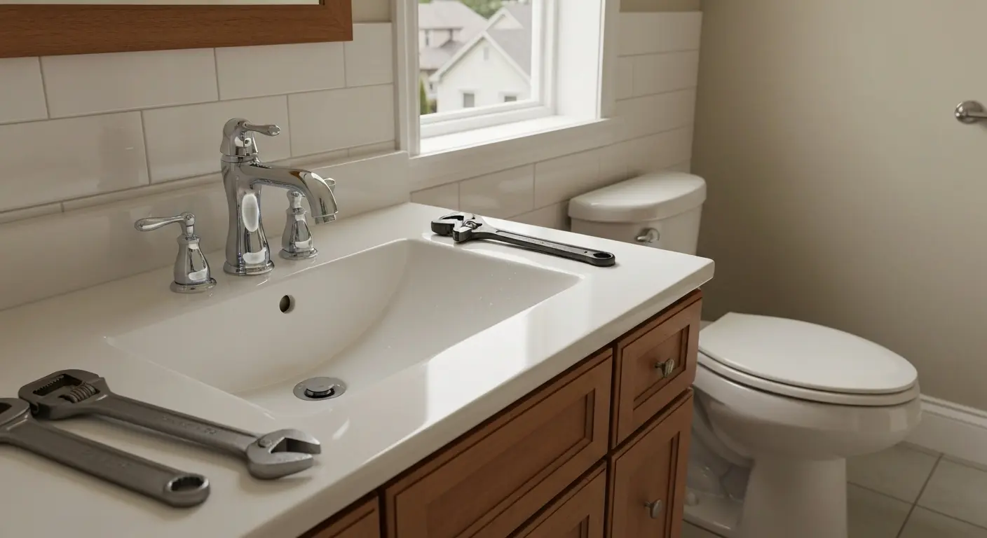 Toilet and faucet repair