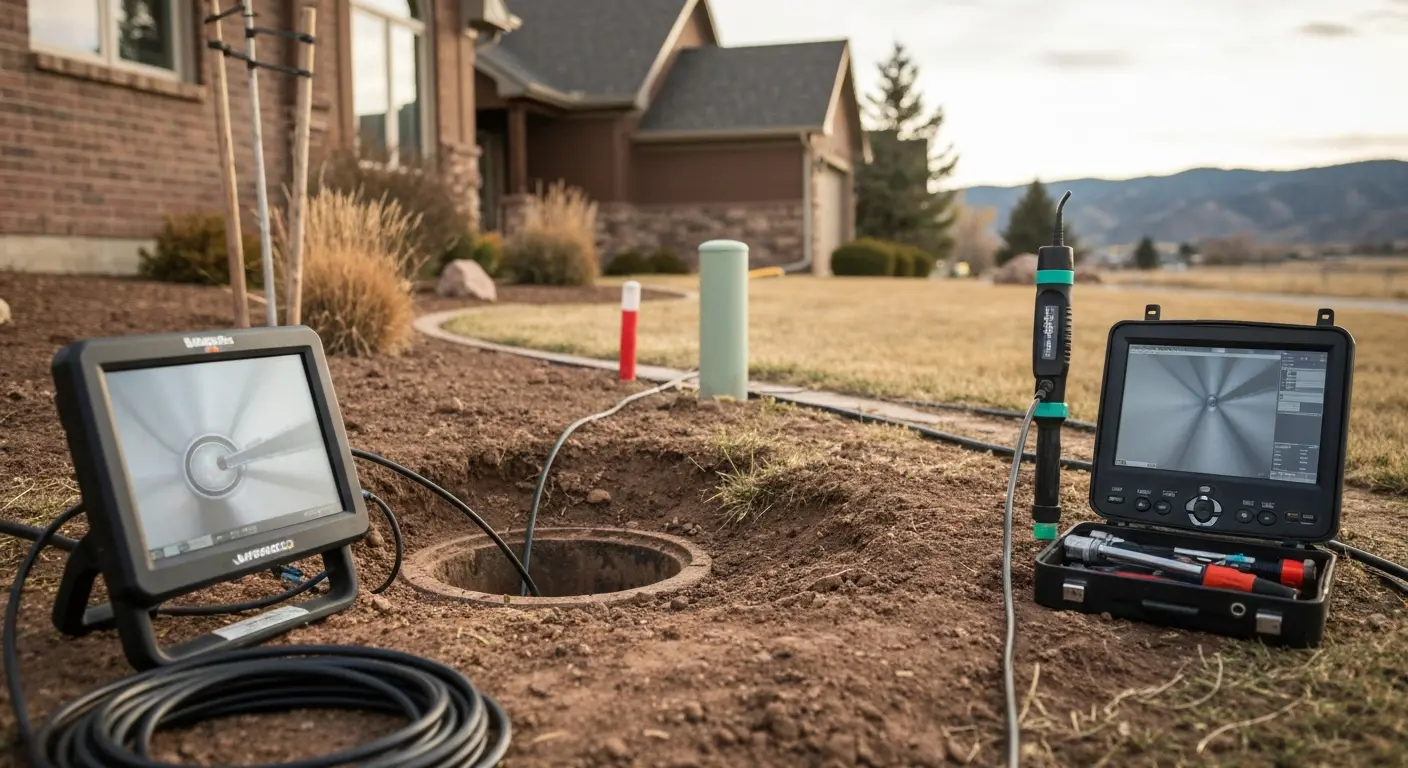 Drain camera inspection