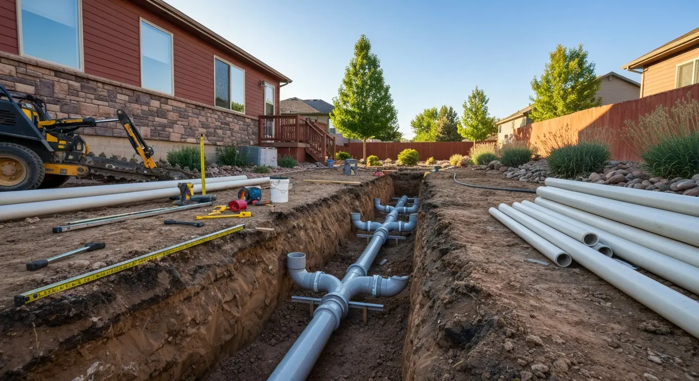 Sewer line replacement