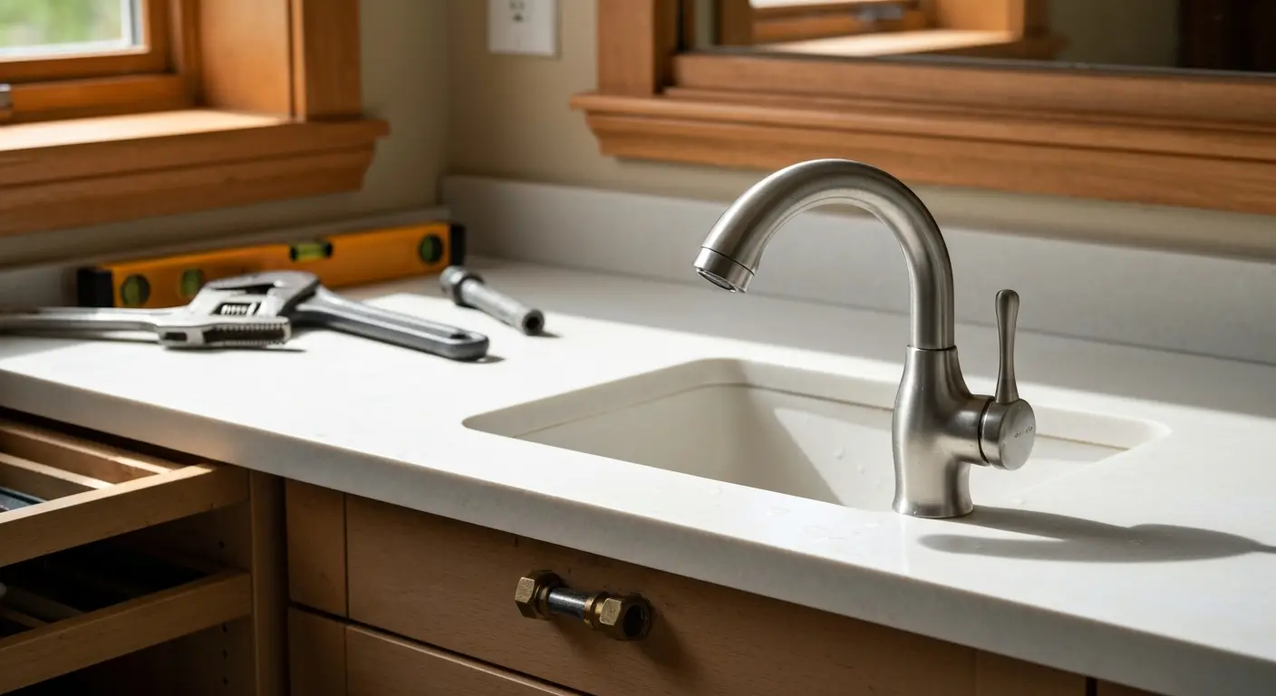 Faucet installation and repair