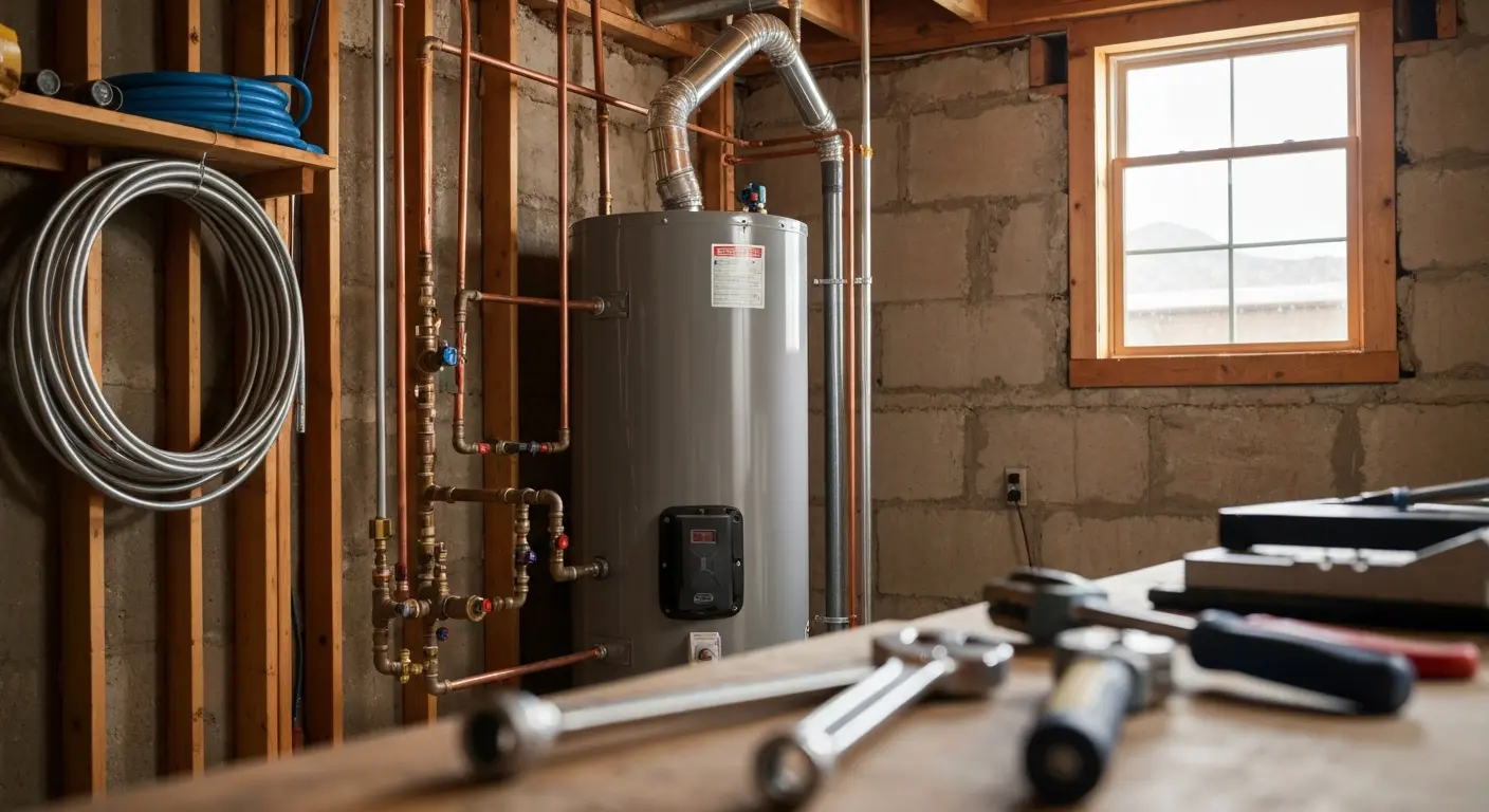 Water heater installation