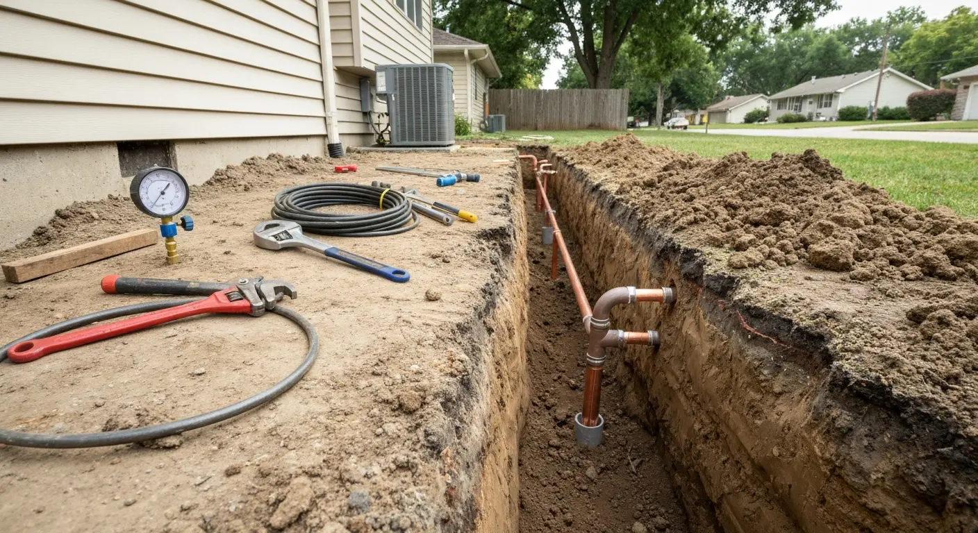 Burst pipe repair