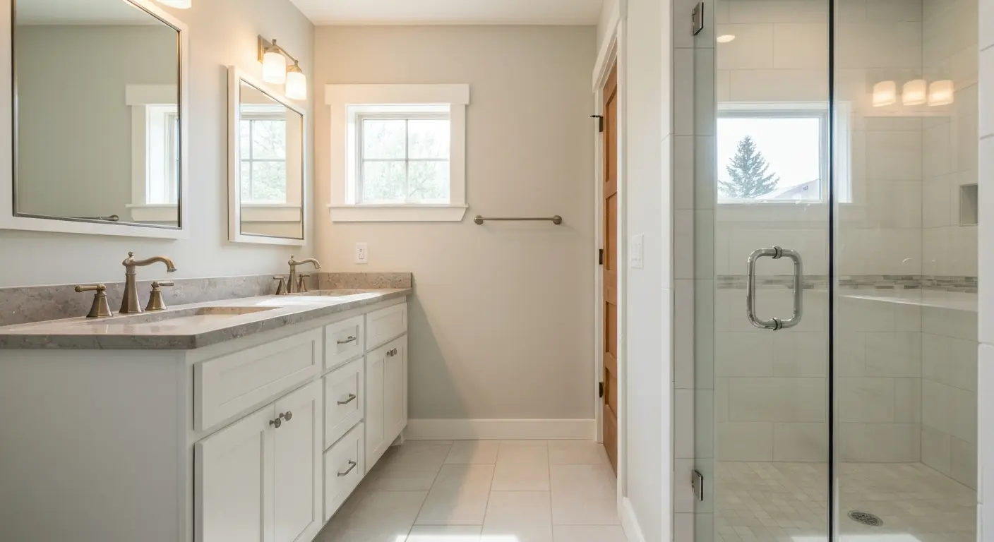 Master bathroom remodel