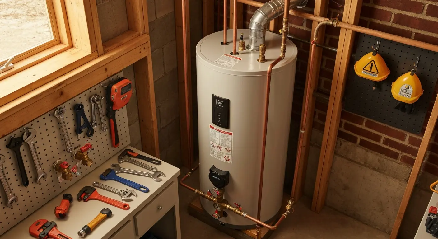 Water heater installation