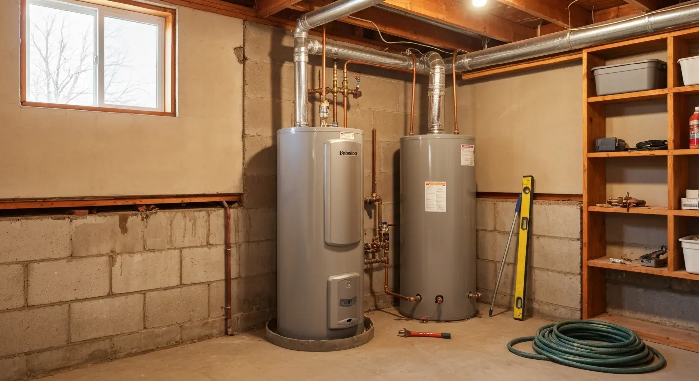 Water heater installation