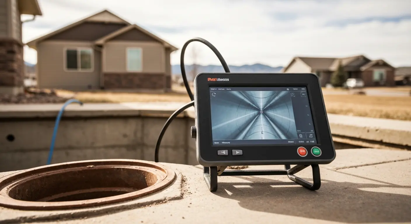 Home inspection drain camera