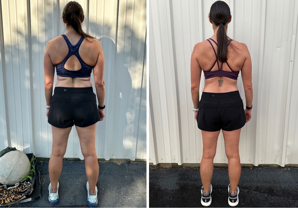 Kelly before and after