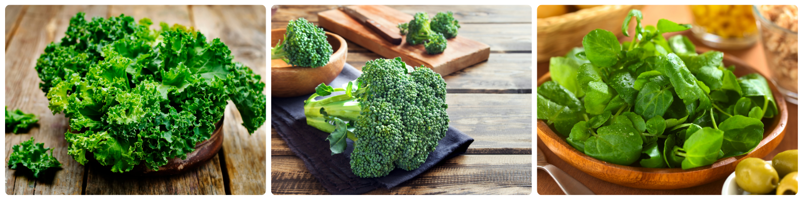 A variety of green vegetables A variety of green vegetables
