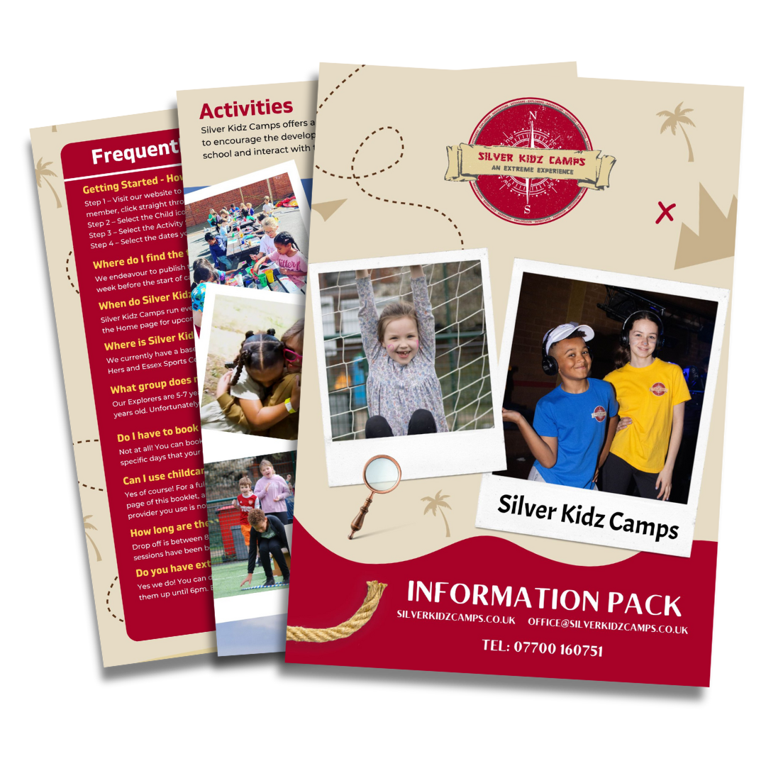 silver kidz camps information pack 