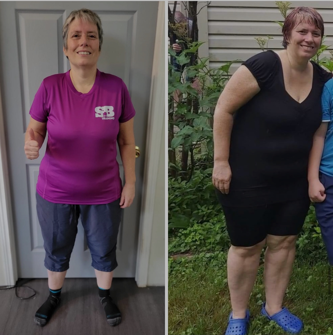 Transformation avant-après Julie Trépanier