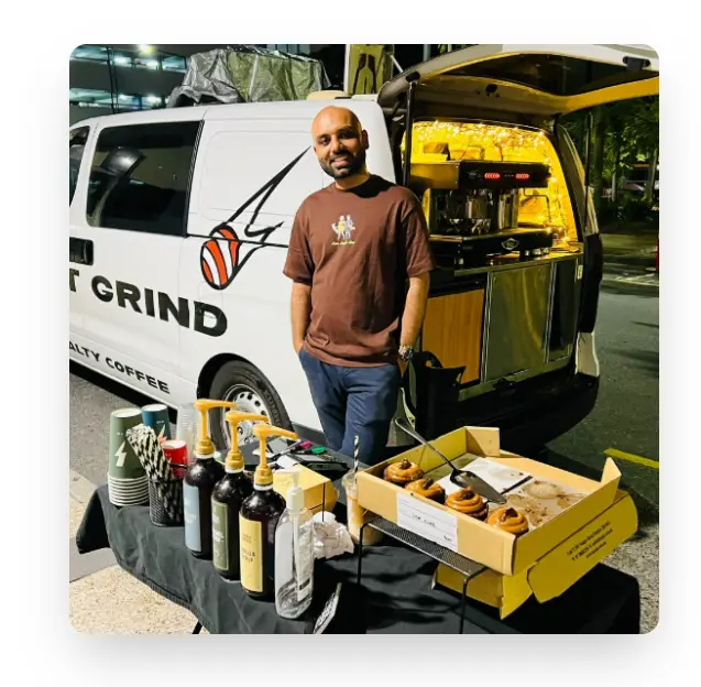 Night Grind Coffee Van food truck