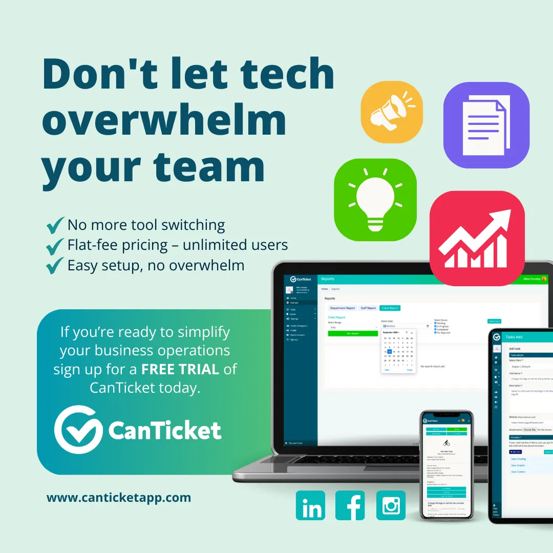 CanTicket Business Operations