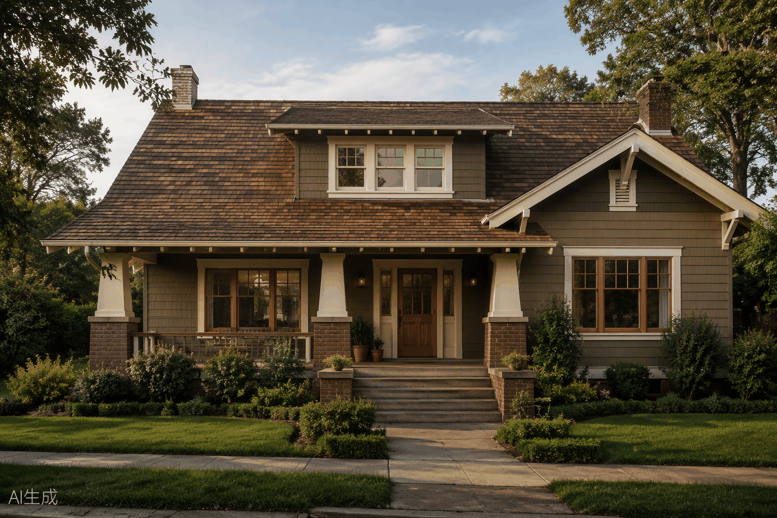 Full shingle replacement — after