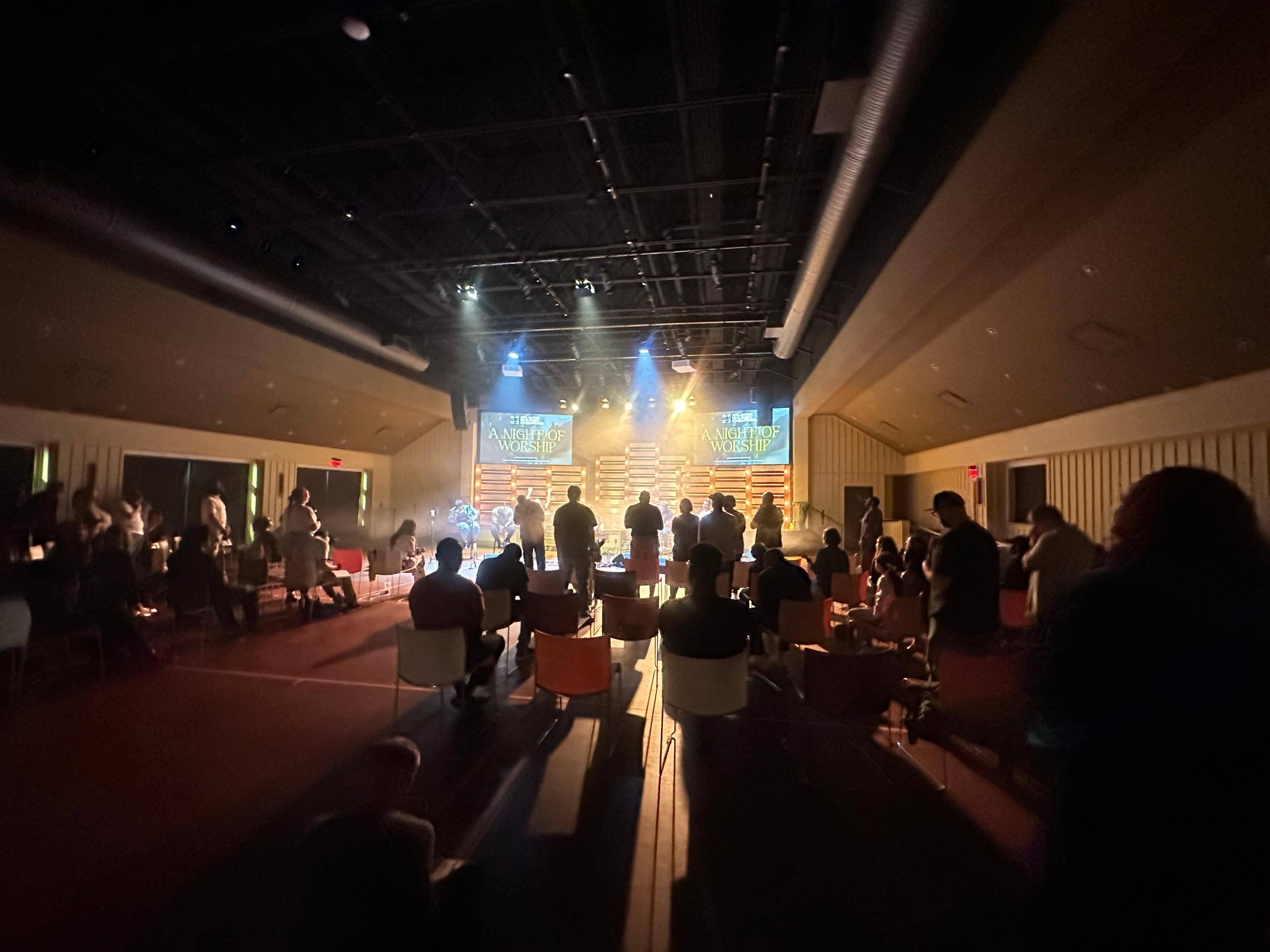 Church creatives worshipping together
