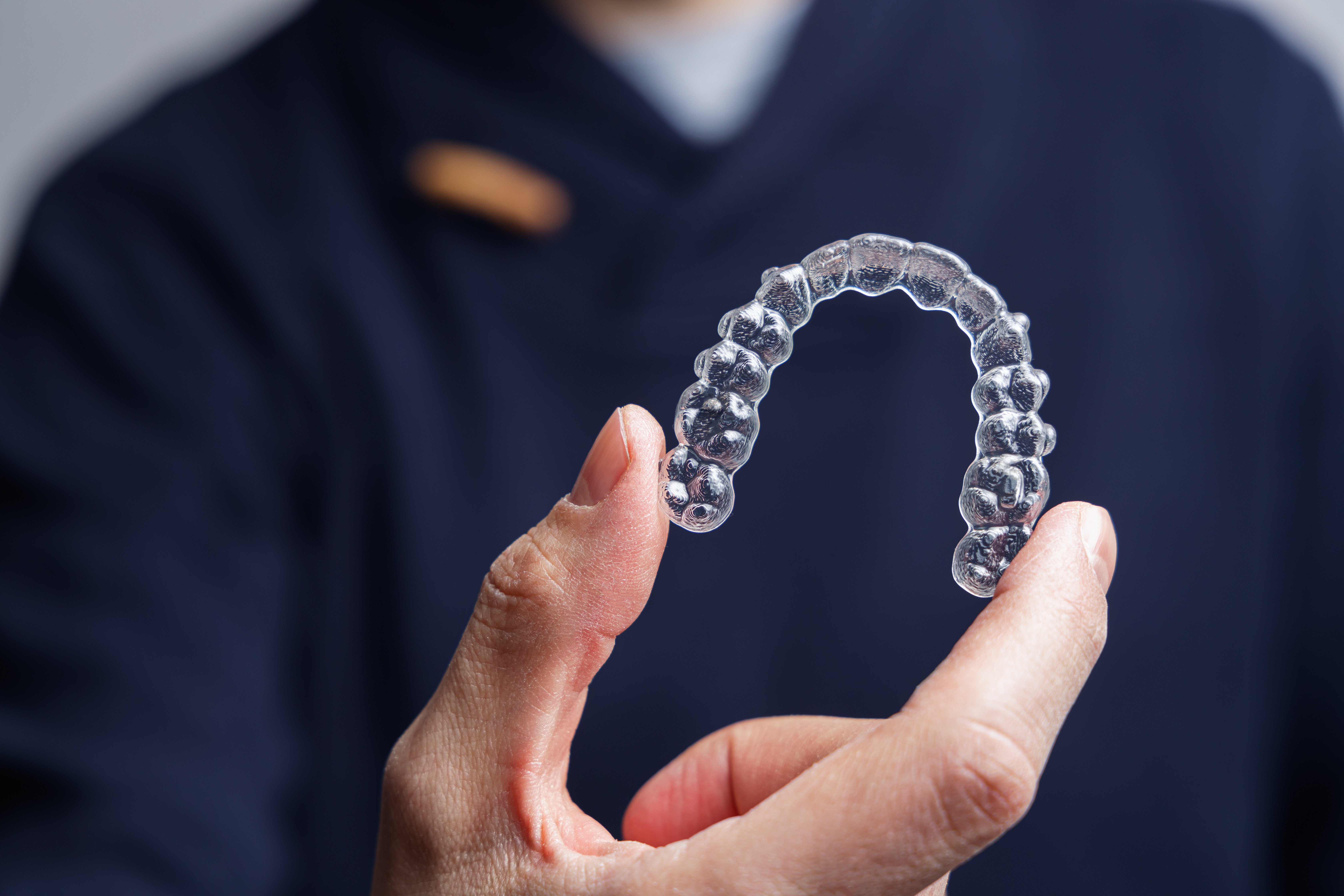 Happy Invisalign patient