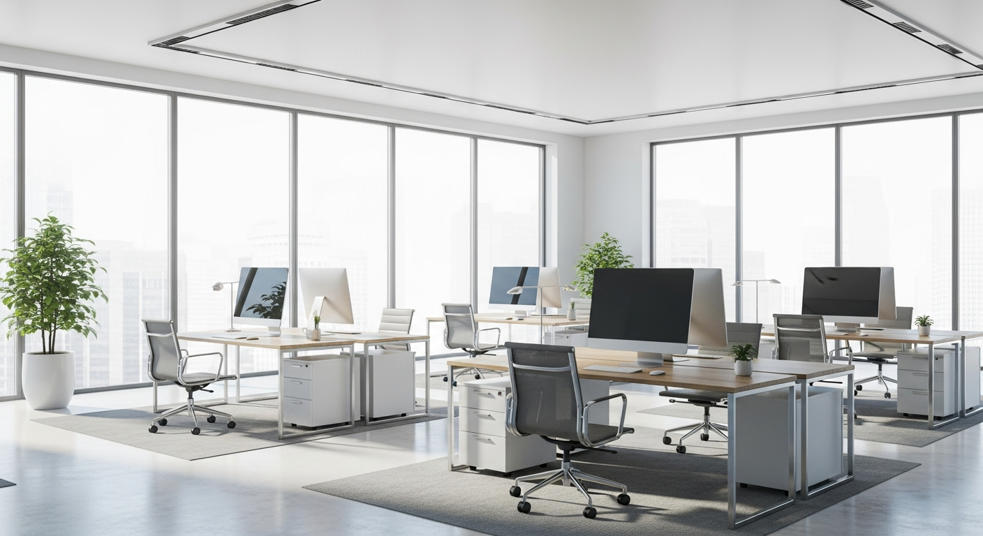 Deep Cleaned Office Deep Cleaned Office