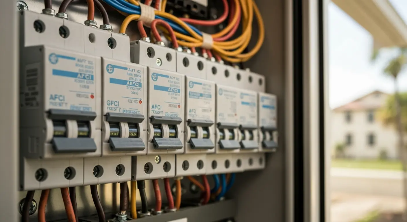 GFCI and AFCI circuit protection