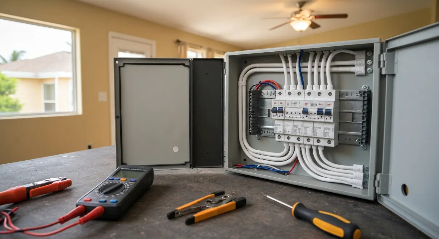 Electrical service repair