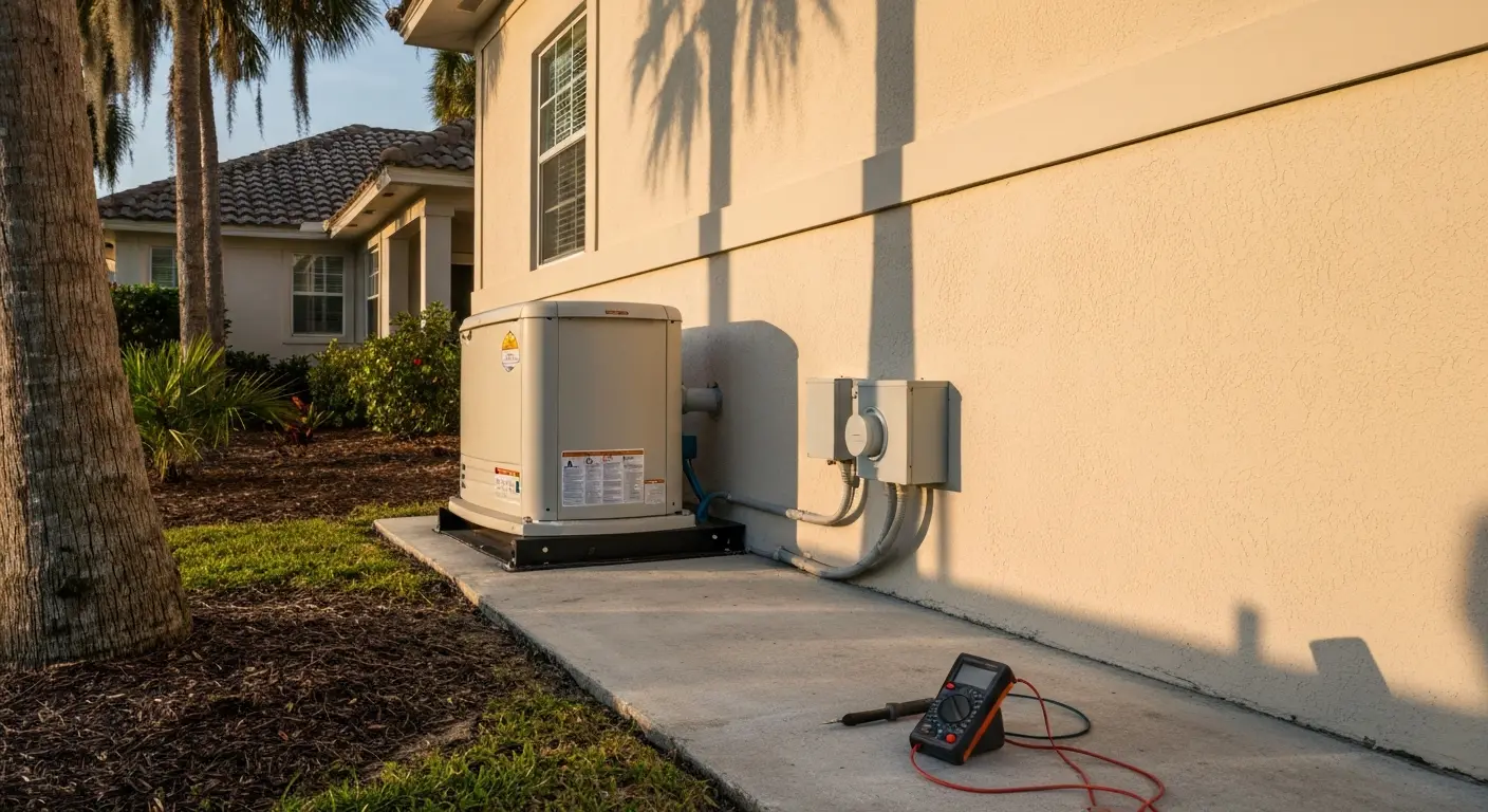 Backup generator installation Panama City FL