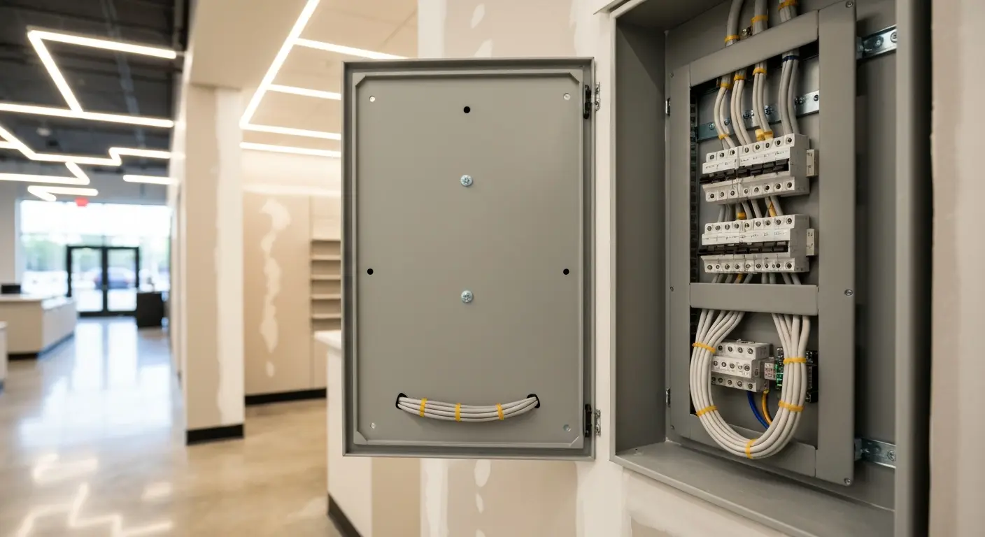 Commercial electrical installation