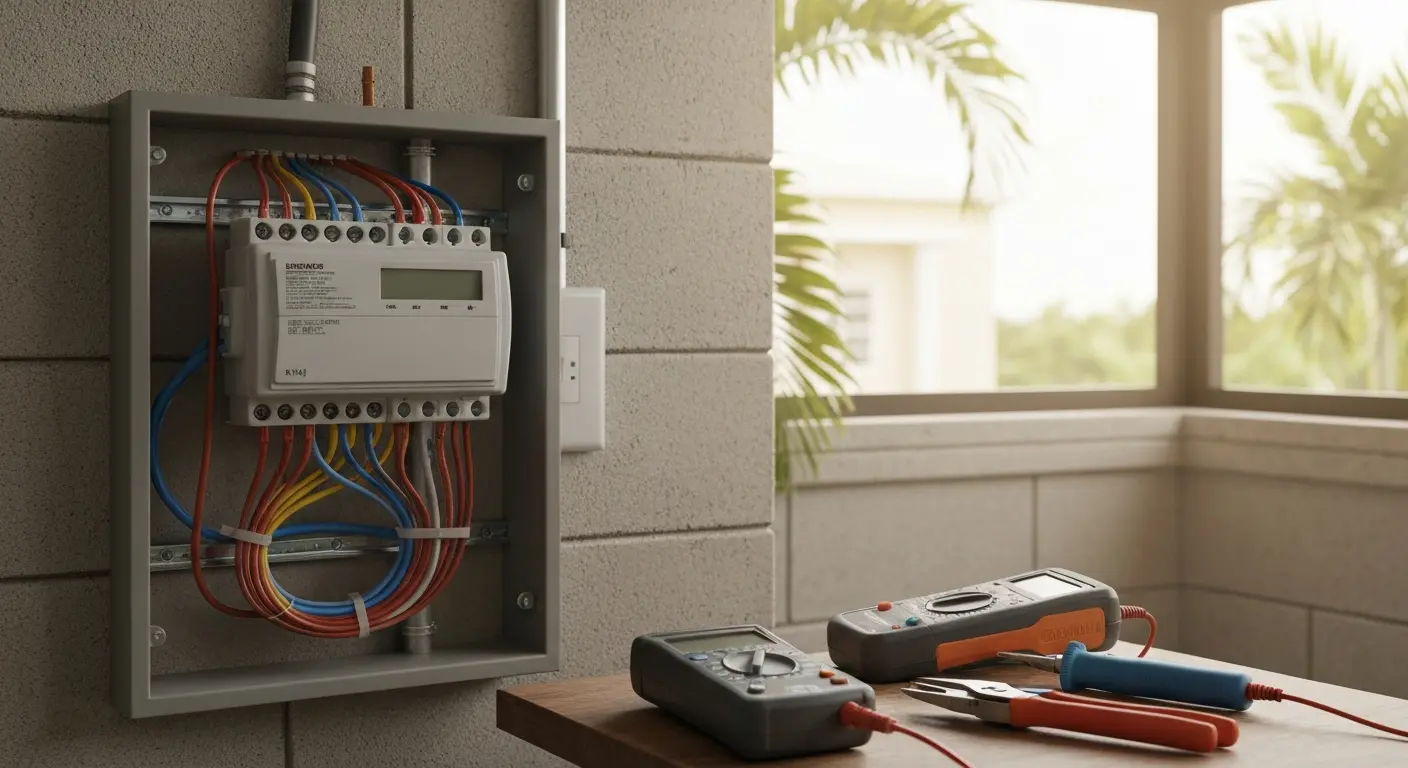 Surge protection system installation