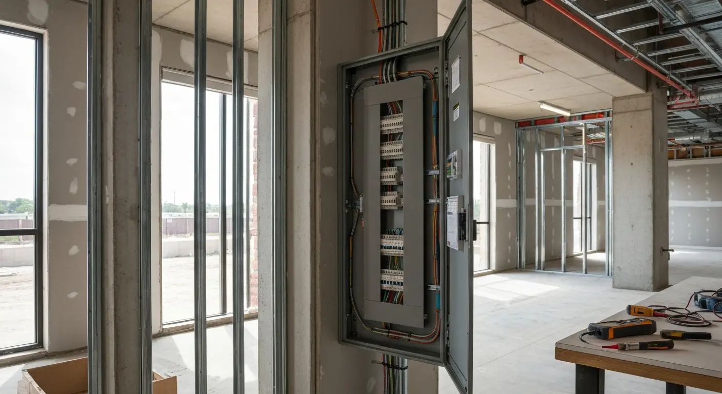 Commercial electrical buildout