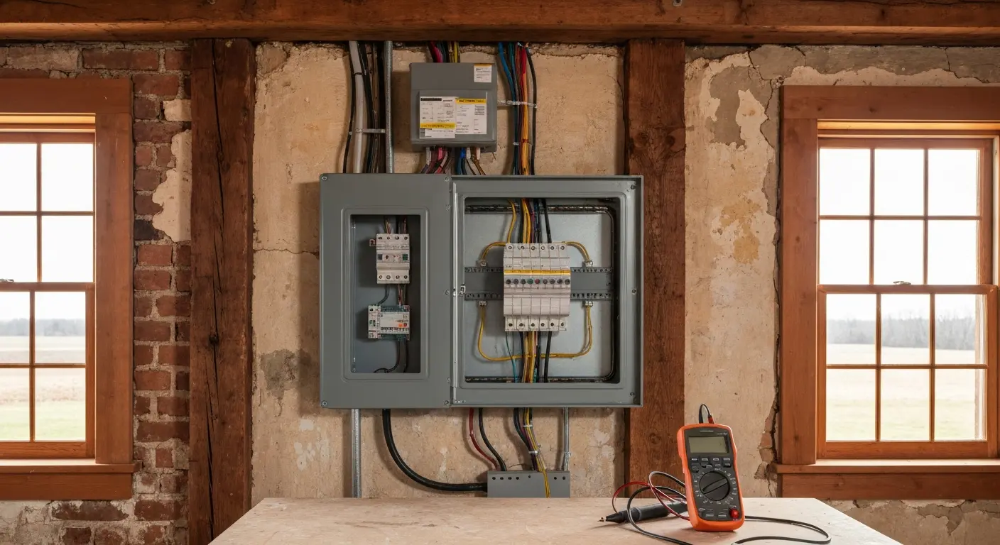 Electrical safety upgrades and surge protection